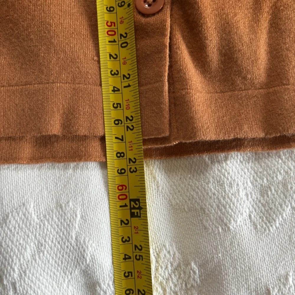 Guilty Lightweight Button Up Cardigan Carmel Women's Size Small fall soft cozy - Picture 8 of 11